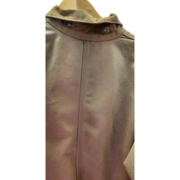 VTG Carhartt Quilted Duck Canvas Coveralls X01 Lined Workwear Men's 2 XL Utility - Picture 8 of 8